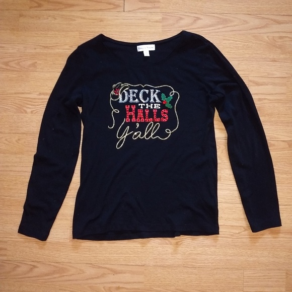 Rebecca Malone Tops - Christmas long sleeve top